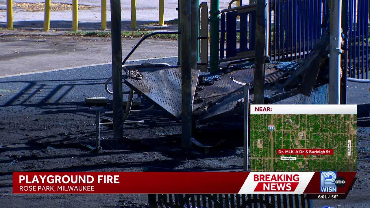 Fire at Milwaukee park melts playground equipment — WISN 12 Milwaukee, Bonita Springs Community news